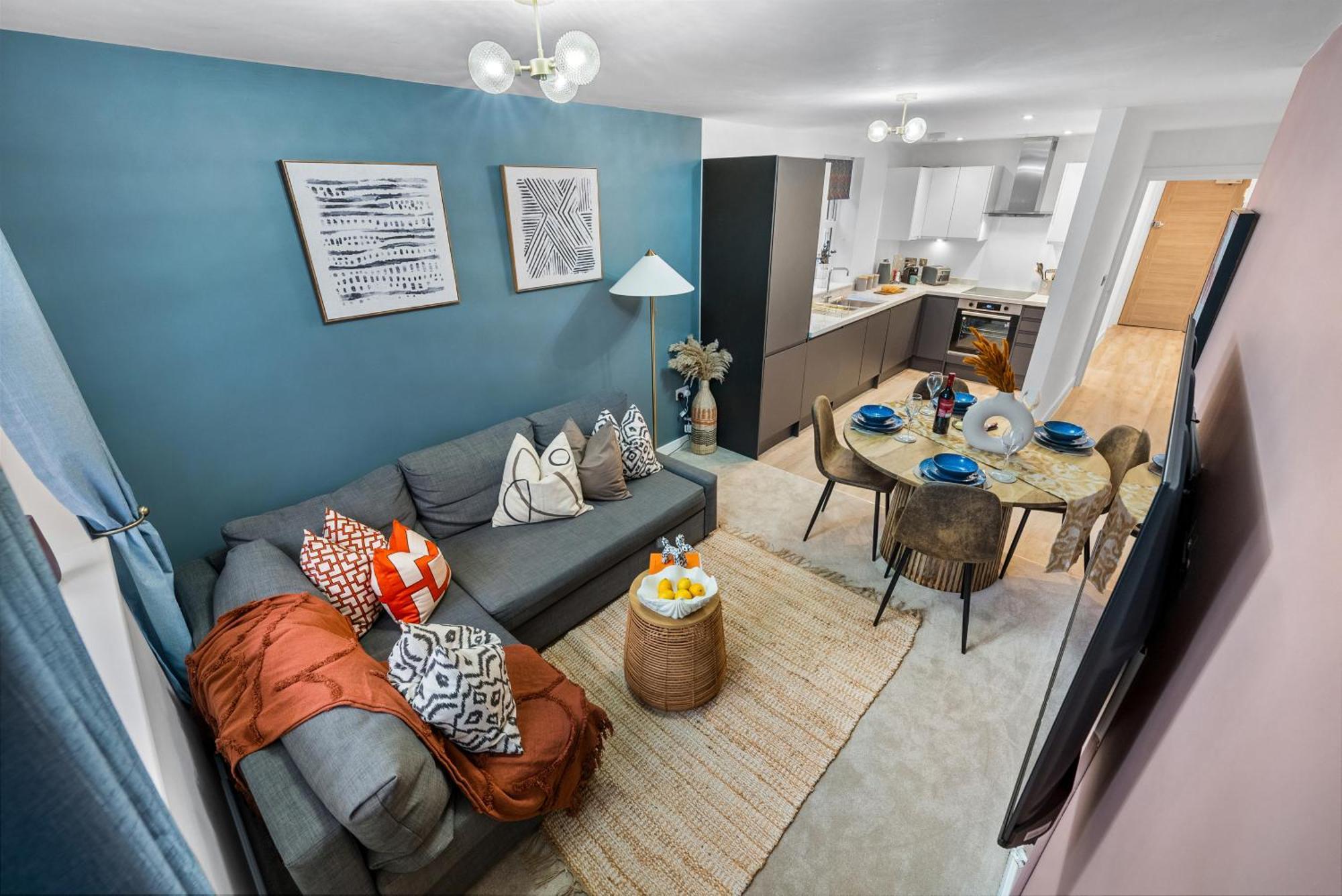 1-bedroom Luxurious, Centre, Cosy & Stunning In Southampton, Sleeps 4, Summer Special Offer! - By Blue Puffin *